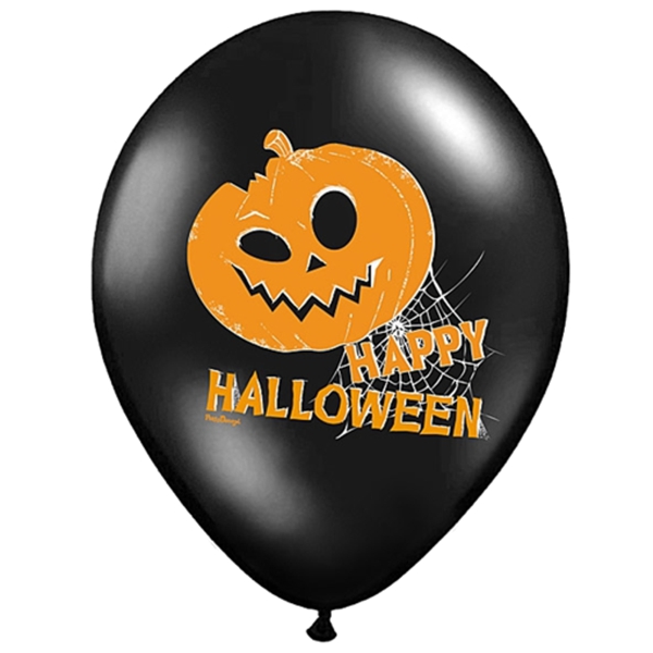 Latexballons-Halloween-Pumpkins-Kuerbis-Dekoration-Halloweenparty-Fest-Feier