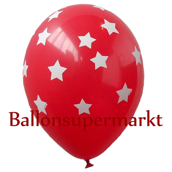 Latexballons-Sterne-Rot-Dekoration-zu-Silvester-Neujahr-Partydekoration-Geburtstag Latexballons-Sterne-Rot-Dekoration-zu-Silvester-Neujahr-Partydekoration-Geburtstag