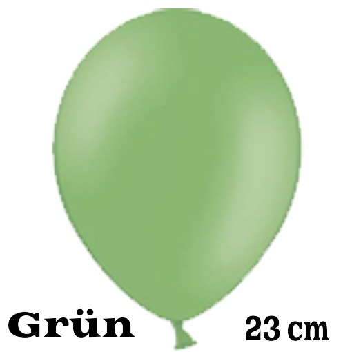 Luftballon 23 cm Grün