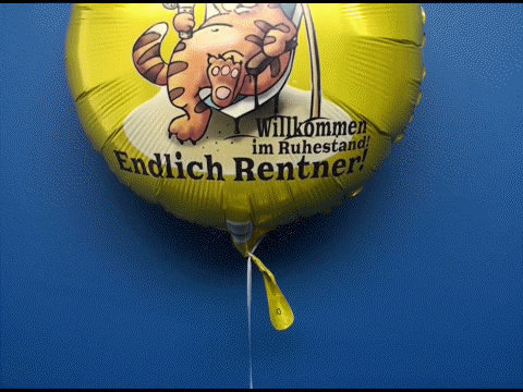 Luftballon-Folie-mit-Helium-Ballongruss-Willkommen-im-Ruhestand-Endlich-Rentner