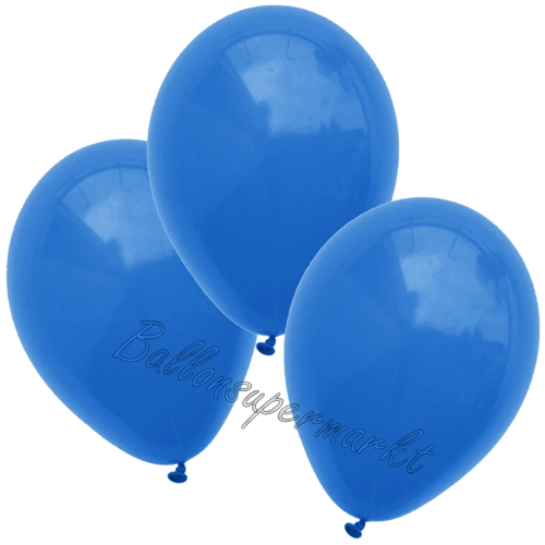 Luftballons-Blau-25-cm-Ballons-aus-Natur-Latex-zur-Dekoration-3er