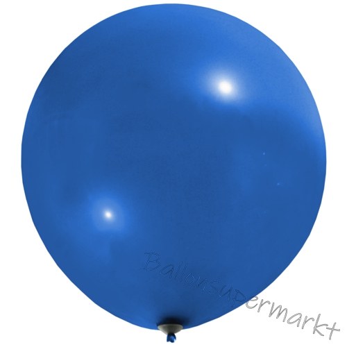 Luftballons-Blau-48-51-cm-rund-Ballons-aus-Natur-Latex-zur-Dekoration