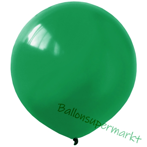 Luftballons-Dunkelgrün-40-cm-rund-Ballons-aus-Natur-Latex-zur-Dekoration