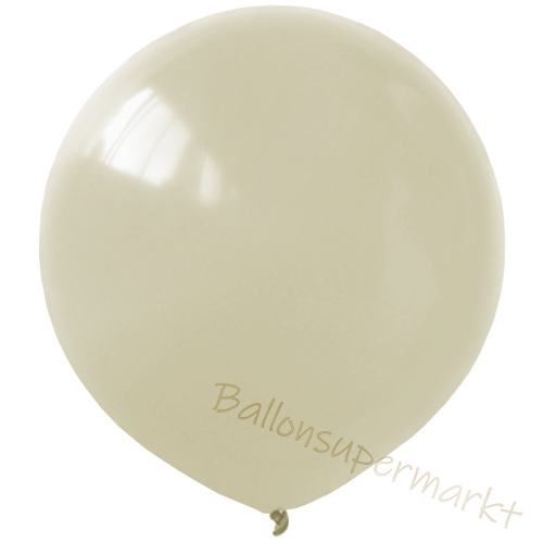 Luftballons-Elfenbein-40-cm-rund-Ballons-aus-Natur-Latex-zur-Dekoration