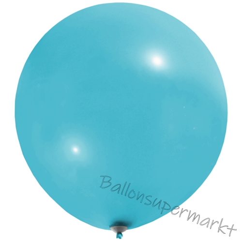 Luftballons-Hellblau-48-51-cm-rund-Ballons-aus-Natur-Latex-zur-Dekoration