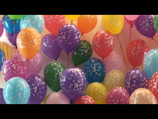 Luftballons aus Latex mit Zahlen, Zahlenballons, Luftballons mit Zahlen zu Geburtstag und Jubiläum