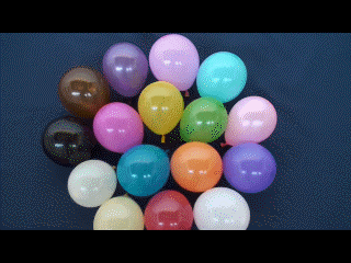 Luftballons-Latexballons-12-cm-Deko-Ballons-Mini