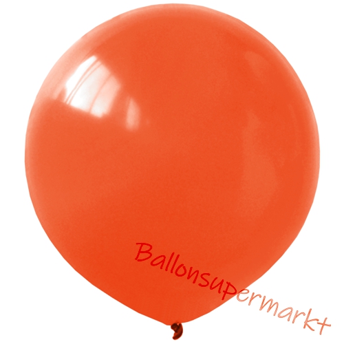 Luftballons-Orange-40-cm-rund-Ballons-aus-Natur-Latex-zur-Dekoration