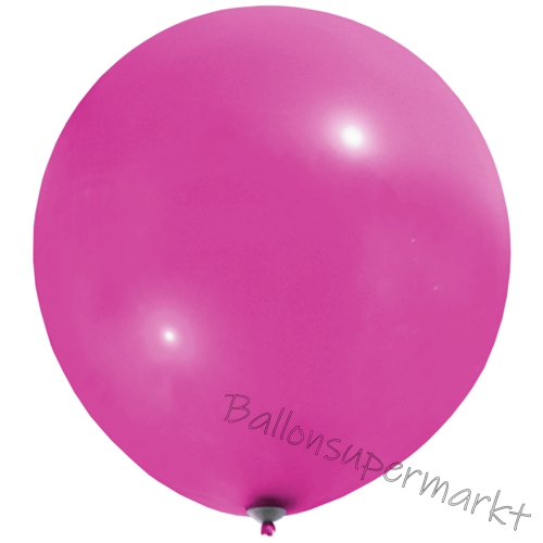 Luftballons-Pink-48-51-cm-rund-Ballons-aus-Natur-Latex-zur-Dekoration