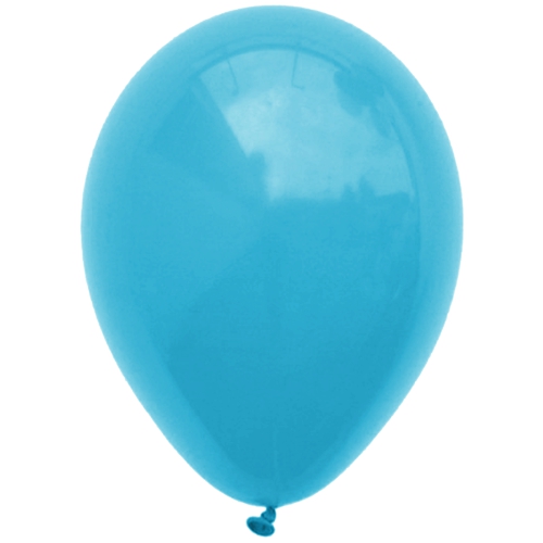 Luftballons-Türkis-25-cm-Ballons-aus-Natur-Latex-zur-Dekoration