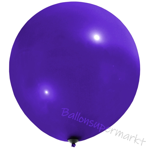 Luftballons-Violett-48-51-cm-rund-Ballons-aus-Natur-Latex-zur-Dekoration