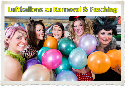 Luftballons-zu-Karneval-Fasching