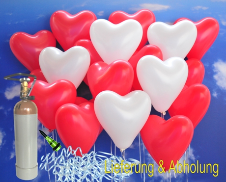 Luftballons-zur-Hochzeit-steigen-lassen-50-rote-und-weisse-Herzluftballons-mit-Ballongasflasche-Helium-Set-Full-Service