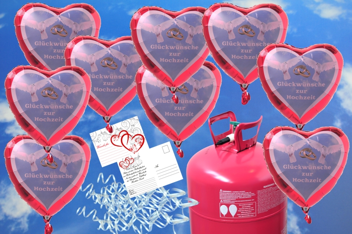 Luftballons-zur-Hochzeit-steigen-lassen-rote-Herzluftballons-aus-Folie-Glueckwuensche-zur-Hochzeit-Helium-Set-inklusive-Ballonflugkarten