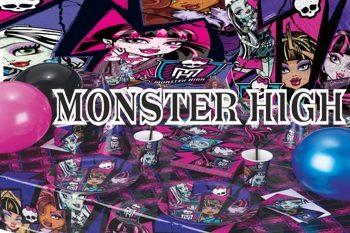 MONSTER-HIGH-Partydekoration-und-Luftballons-zum-Kindergeburtstag-Monster-High-Kinderparty