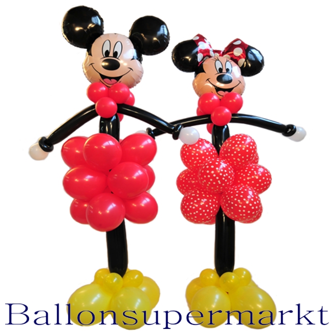 Micky-Maus-und-Mini-Maus-riesige-Ballonfiguren-aus-Luftballons