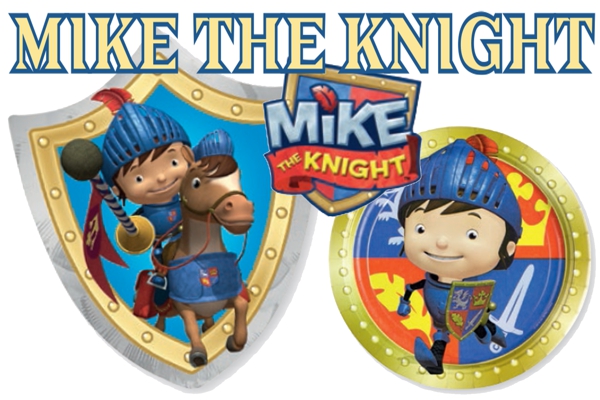 Mike-the-Knight-Dekoration-Kindergeburtstag Partydeko