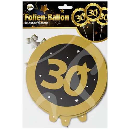 Mini-Loons-Folienballons-Zahl-30-Schwarz-Gold-zum-30.-Geburtstag-Luftballons-Geschenk-Dekoration-3-Stueck