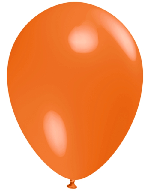 Mini-Luftballons-Orange-8-12-cm-Ballons-aus-Natur-Latex