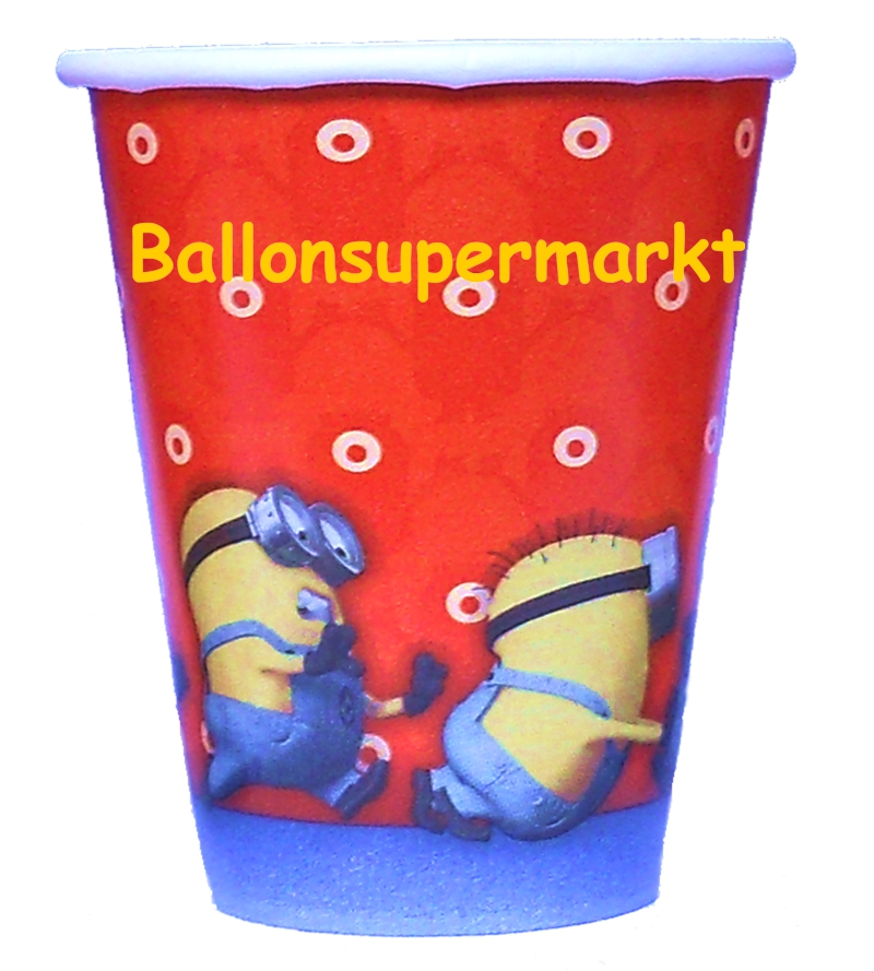 Minions-Partybecher-Partydekoration-Ich-Einfach-unverbesserlich-Kindergeburtstag-Universal