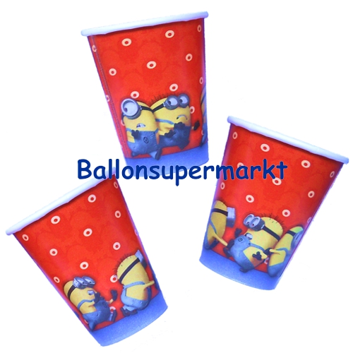 Minions-Partybecher-Partydekoration-Ich-Einfach-unverbesserlich-Universal