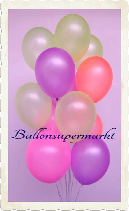 Neon Luftballons 30 cm