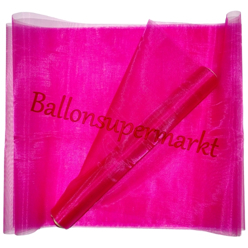 Organza-Magenta-Deko-Stoff-Tischdekoration-Hochzeit-Dekoration-Party-Fest