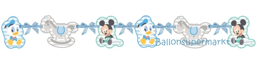 Party-Banner-Micky-Maus-Infant-Dekoration-Babyparty-1-Kindergeburtstag-Disney