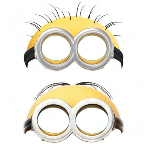 Party-Masken-Minions-Ich-Einfach-Unverbesserlich-Kindergeburtstag-Dekoration