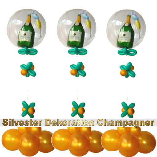 Partydeko-Silvester-Champagner-3x