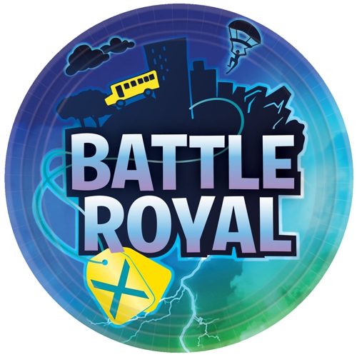 Partyteller-Battle-Royal-Partydekoration-Fortnite-Tischdeko-zum-Kindergeburtstag