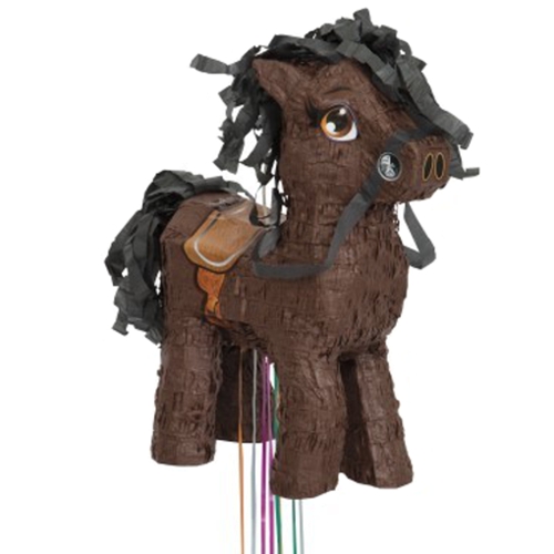 Pinata-Pferd-braun-Dekoration-Geburtstag-Kindergeburtstag-Pferd-Pony-Horse