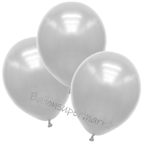 Premium-Metallic-Luftballons-Weiß-30-33-cm-Ballons-aus-Natur-Latex-zur-Dekoration-3er