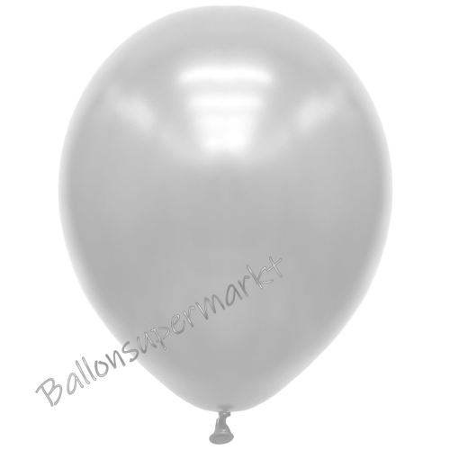 Premium-Metallic-Luftballons-Weiß-30-33-cm-Ballons-aus-Natur-Latex-zur-Dekoration