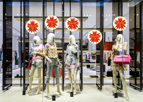 Reduziert!-Werbeschilder-Schaufenster Reduziert!-Werbeschilder-Schaufenster