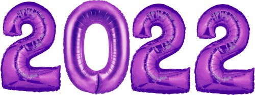 Silvester-Folienballons-Zahlen-2022-lila-Luftballons-Dekoration-zu-Silvester-Neujahr-Partydekoration