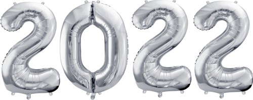 Silvester-Folienballons-Zahlen-2022-silber-Luftballons-Dekoration-zu-Silvester-Neujahr-Partydekoration