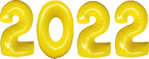 Silvester-Folienballons-Zahlen-2022-gelb-Luftballons-Dekoration-zu-Silvester-Neujahr-Partydekoration