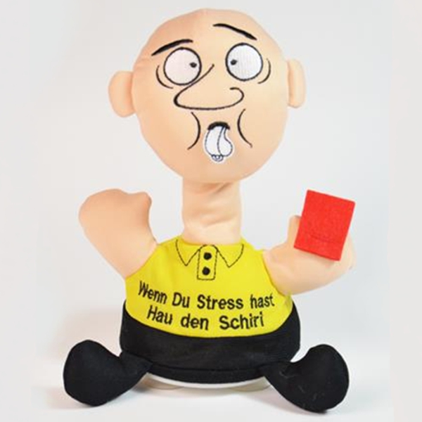 Stress-Schiri-Schiedsrichter-sprechende-Figur-zum-Boxen-Verhauen