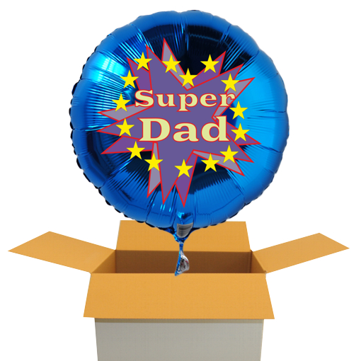 Super-Dad-Rundluftballon-45-cm-blau-mit-Helium-zum-Versand