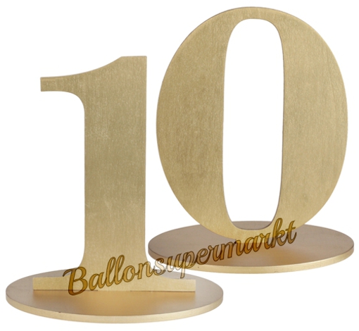 Tischdekoration-Aufsteller-Zahl-10-gold-Dekoration-zu-Geburtstag-Kindergeburtstag-Jubilaeum