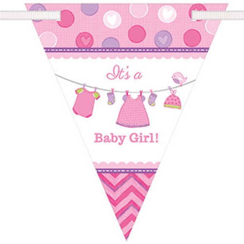 Wimpelkette-Shower-with-Love-Girl-Dekoration-Babyparty-Maedchen