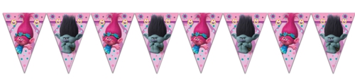 Wimpelkette-Trolls-Dekoration-zum-Kindergeburtstag-Poppy-Branch-Dreamworks-Trolle