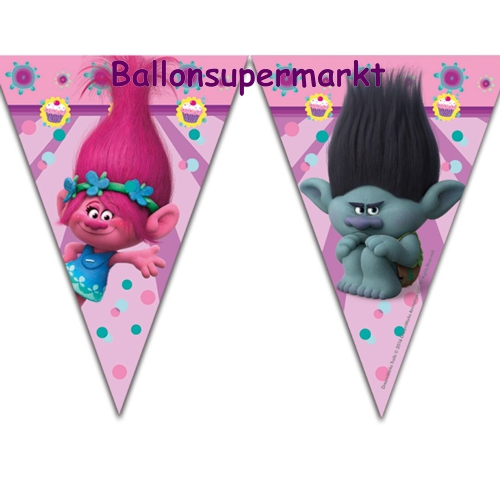 Wimpelkette-Trolls-Dekoration-zum-Kindergeburtstag-Poppy-Branch-Dreamworks