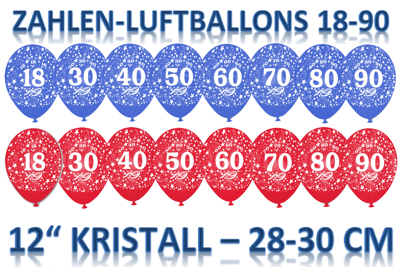 Zahlen-Luftballons-in-Kristallfarben-blau-und-rot
