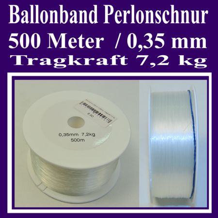 Ballonband-Perlonschnur-500-Meter-reissfeste-Ballonleine für riesenballons, luftballons