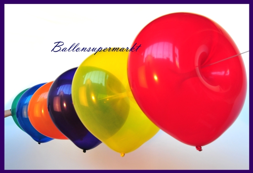 Dekorative Luftballons in Ringen, Ringballons zur Ballondeko