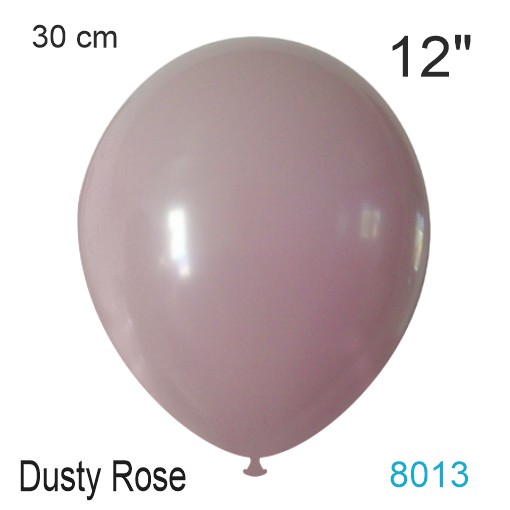 dusty rose luftballon 30 cm, vintage-farbe