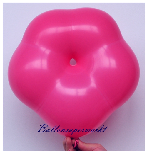 Geo Blossom Blüten Luftballon, Pastellfarbe Pink, 40 cm