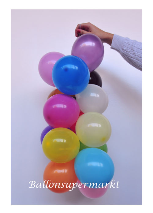 14-18-cm-luftballons-rundballons-latexballons-ballons-fuer-ballondekorationen mit Farbauswahl